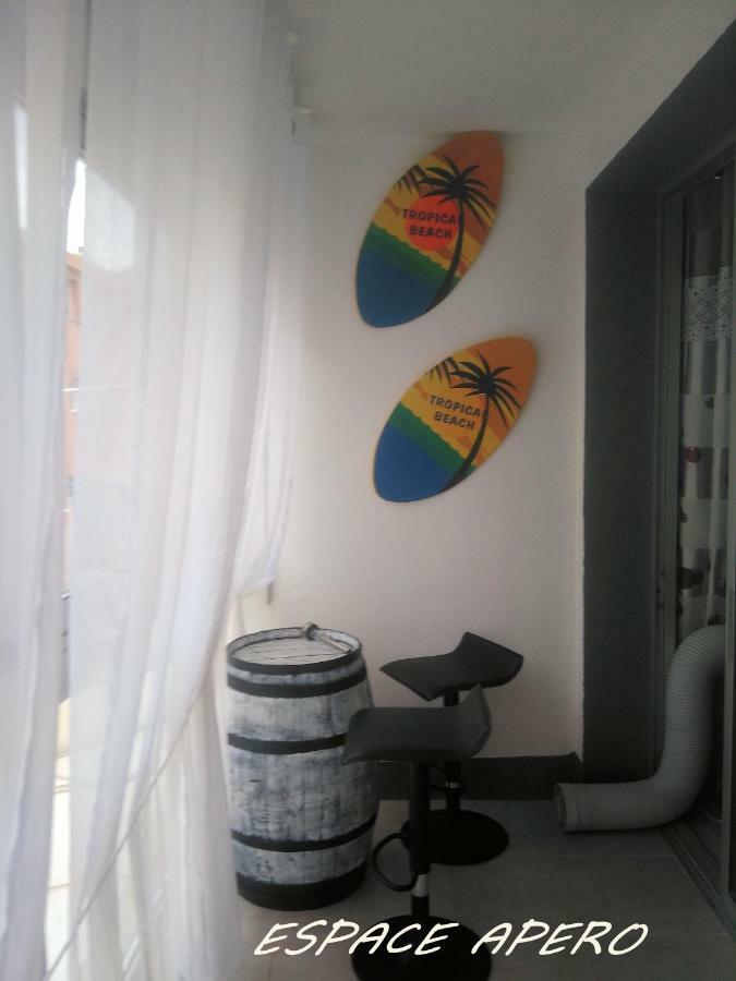 Canet Centre Ville Et Plage - Equipe Avec Climatisation Экстерьер фото